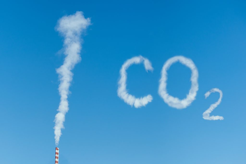 co2 dwutlenek węgla niebo chmury