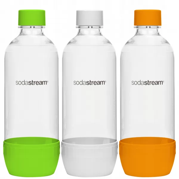 Butelki SODASTREAM Pet Kolorowe 1 litr x3 - obrazek 2