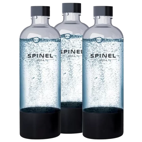 3 butelki spinel soda z wodą