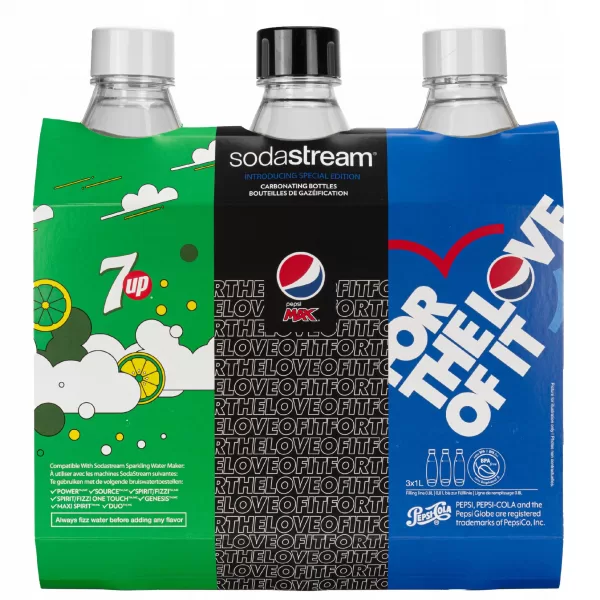 Butelki SodaStream Pepsi PET 3x1L - obrazek 3