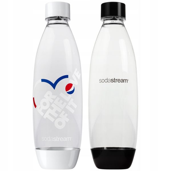 Saturator SodaStream Terra Black jedna butelka + butelka Fuse Biała Pepsi (dek) + Bolero - obrazek 4