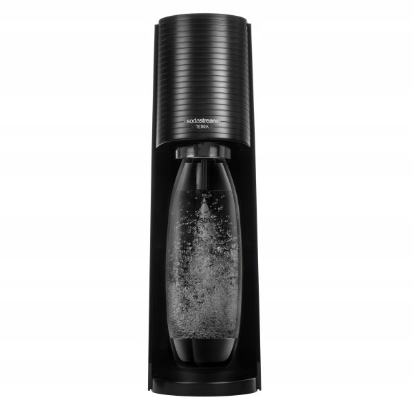 Saturator SodaStream Terra jedna butelka + 2 butelki fuse biała i czarna - obrazek 3