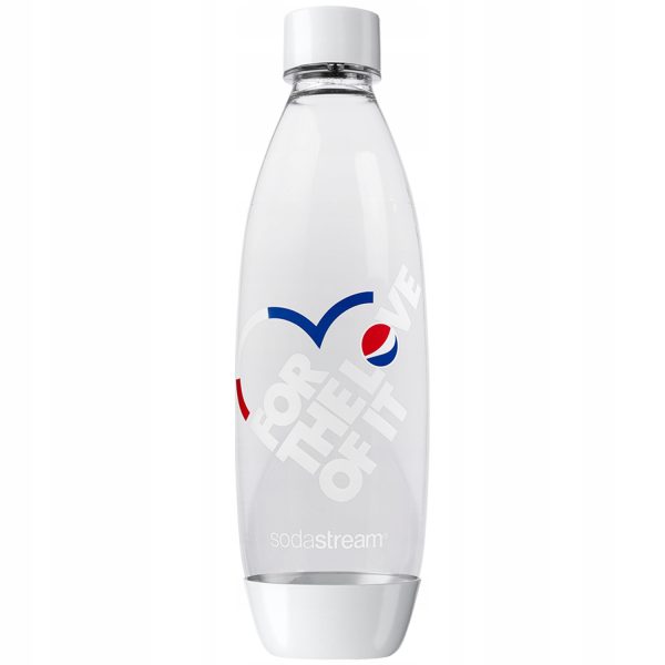 Butelka do Saturatora Sodastream Fuse Biała Pepsi (dek)