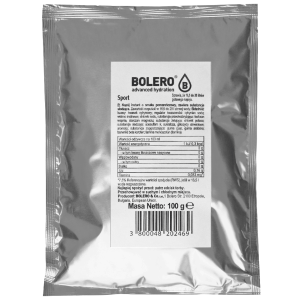 Bolero Bag Sport 100g