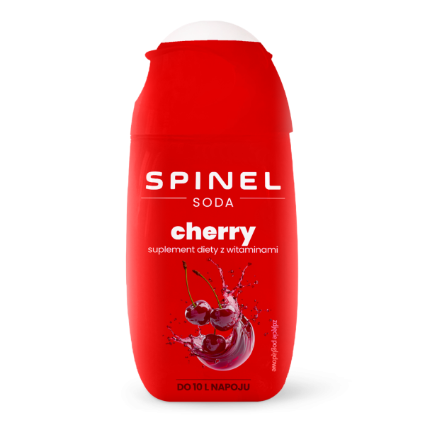 Syrop Spinel Soda z witaminami wiśnia 65ml - obrazek 2
