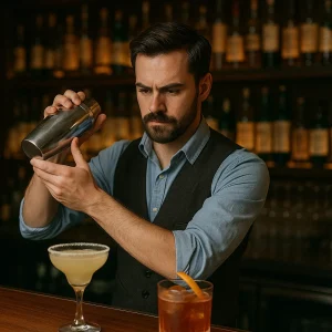 barman-mieszajacy-drinki-w-barze