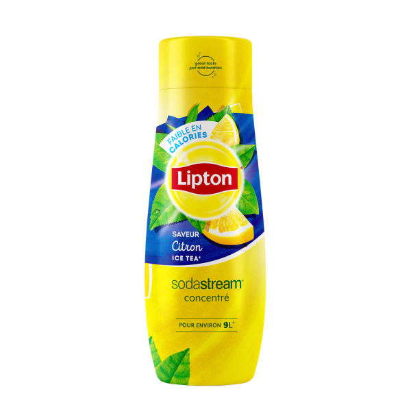 6X SYROP SODASTREAM LIPTON ICE TEA CYTRYNA KONCENTRAT DO SATURATORA - obrazek 2