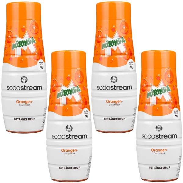 4x Syrop do SodaStream Mirinda
