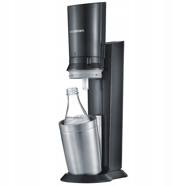 Saturator SodaStream Crystal 3.0 QuickConnect Czarny Jedna Butelka + 2 karafki - obrazek 3