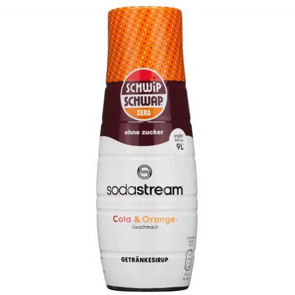 Syrop do SodaStream Cola bez cukru 440ml+Syrop do SodaStream Schwip Schwap Bez Cukru 440 ml - obrazek 6