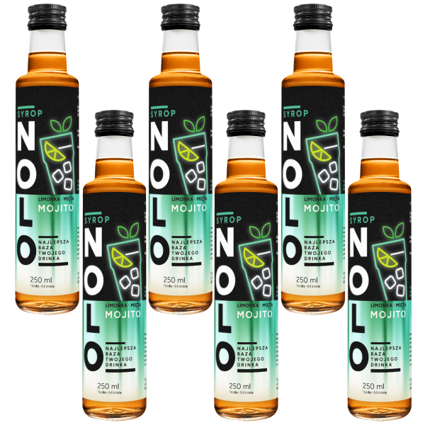 6x NOLO Syrop MOJITO 250 ml