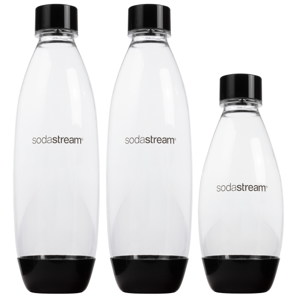 Saturator SodaStream Terra Black 3 butelki 0,5L zwykła - obrazek 4