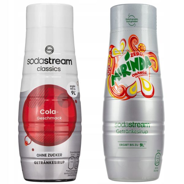 Syrop do SodaStream Cola bez cukru 440ml+Mirinda bez cukru 440 ml - obrazek 4