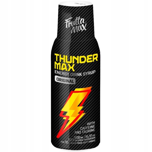 Syrop FruttaMax ENERGY DRINK 500 ml + Syrop FruttaMax ENERGY DRINK LIGHT 500 ml - obrazek 2