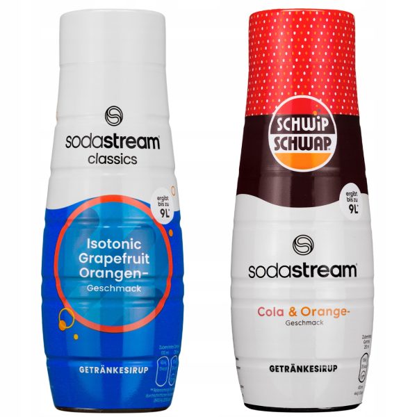 Syrop do SodaStream Izotonik 440ml+Schwip Schwap Cola Orange - obrazek 4