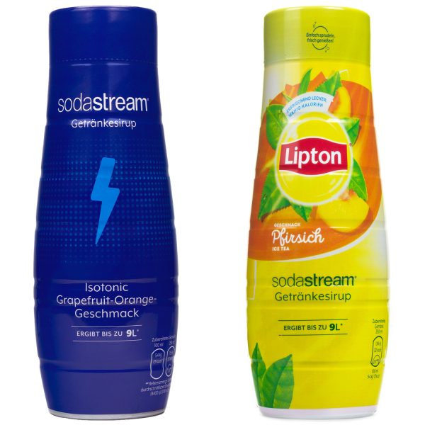 Syrop do SodaStream Izotonik 440ml+Lipton Ice Tea Brzoskwinia 440 ml - obrazek 4