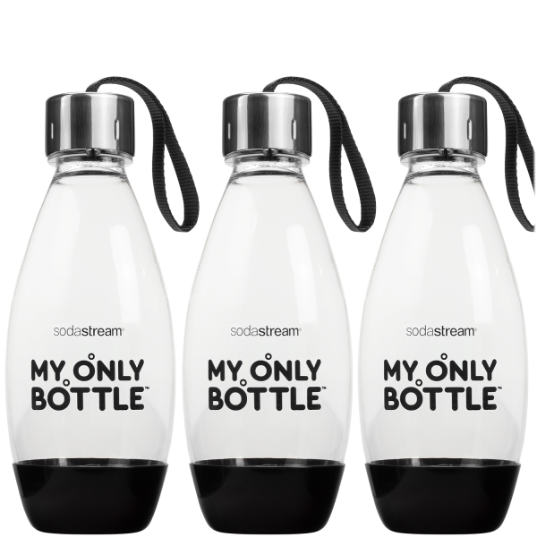3x Butelka SodaStream My Only Bottle Black