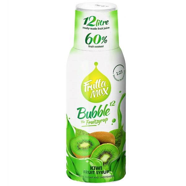 Syrop FruttaMax LIMONKA MIĘTA BEZ 500ml+KIWI 500 ml - obrazek 3