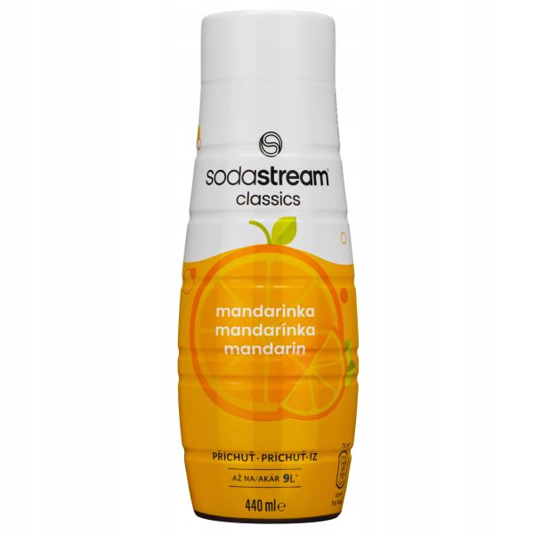 6x Syrop SodaStream Mandarynka 440ml - obrazek 2