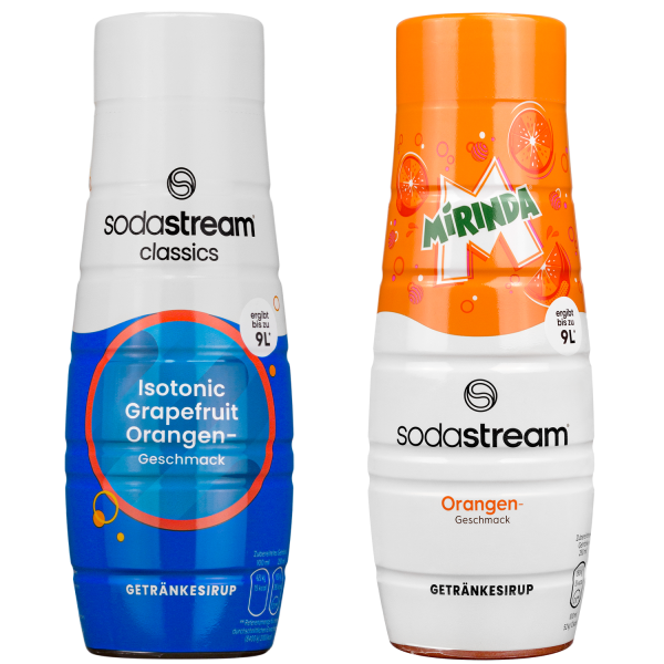 Syrop do SodaStream Izotonik 440ml+Mirinda