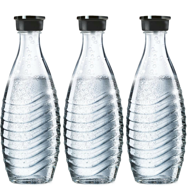Saturator SodaStream Crystal 3.0 QuickConnect Czarny Jedna Butelka + 2 karafki - obrazek 4