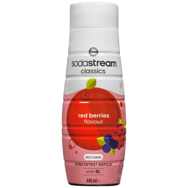 Saturator SodaStream Terra White + jedna butelka + Syrop Red Berries Zero 440ml + Elderflower Zero 440ml + Passionfruit Zero 440ml - obrazek 6