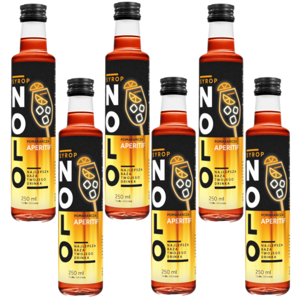 6x NOLO Syrop APERITIF 250 ml