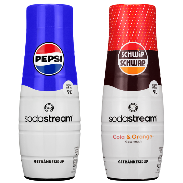 Syrop do SodaStream Pepsi+Schwip Schwap Cola Orange