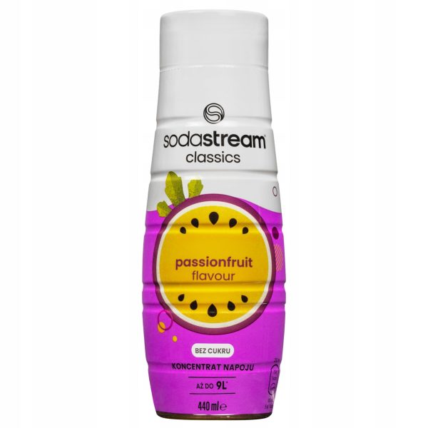 6x Syrop do SodaStream Passionfruit Zero 440ml - obrazek 2