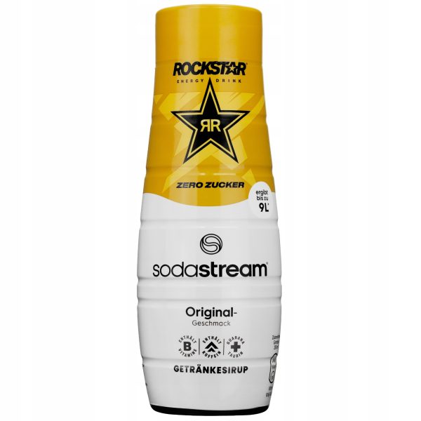 Syrop SodaStream Rockstar Original Zero 440ML - obrazek 2