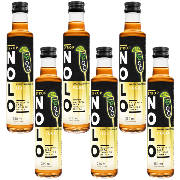 6x NOLO Syrop HUGO 250 ml