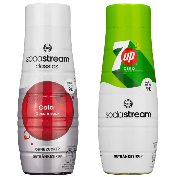 Syrop do SodaStream Cola bez cukru 440ml+7UP Free Zero Cukru - obrazek 4