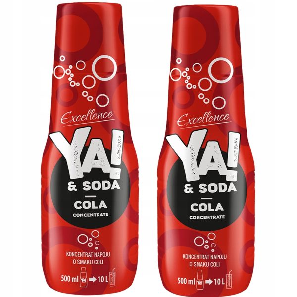 2x Syrop YA!&SODA cola classic 500ml - obrazek 2