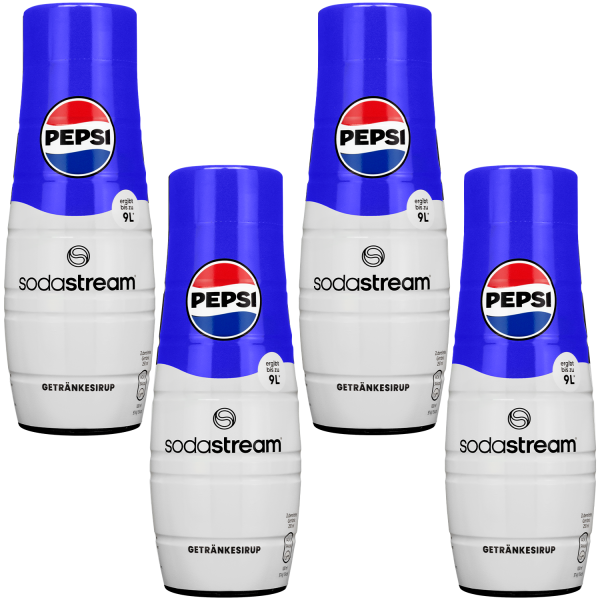 4x Syrop do SodaStream Pepsi