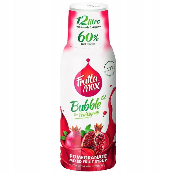 Syrop FruttaMax CYTRYNA LIMONKA LIGHT 500 ml+GRANAT 500 ml - obrazek 3