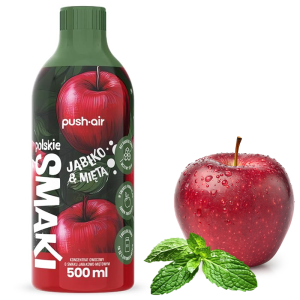 3x PUSHAIR Koncentrat jabłko-mięta 500ml - obrazek 2