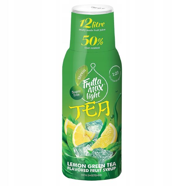 Syrop FruttaMax ICE TEA CYTRYNOWA GREEN Light 500 ml+Syrop FruttaMax MANGO LIGHT 500ml - obrazek 2