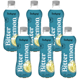 6x Syrop SODAPOP Bar-Edition Bitter Lemon 500ml