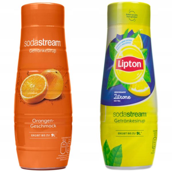 SYROPY SODASTREAM POMARAŃCZA LIPTON CYTRYNA 440 ML - obrazek 4
