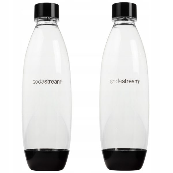 Saturator SodaStream Terra Black + 2 butelki + 4 syropy (Pepsi, Pepsi Max, 7up, Mirinda) + smycz Spinel - obrazek 3
