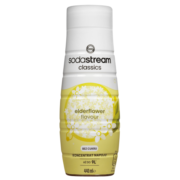 3x Syrop do SodaStream Elderflower Zero 440ml - obrazek 2