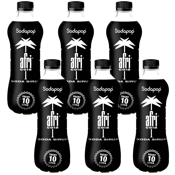6x Syrop SODAPOP AFRI Cola 500ml