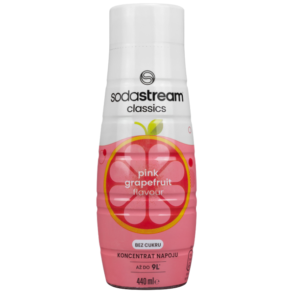 Syrop do SodaStream Pink Grejpfruit Zero 440ml