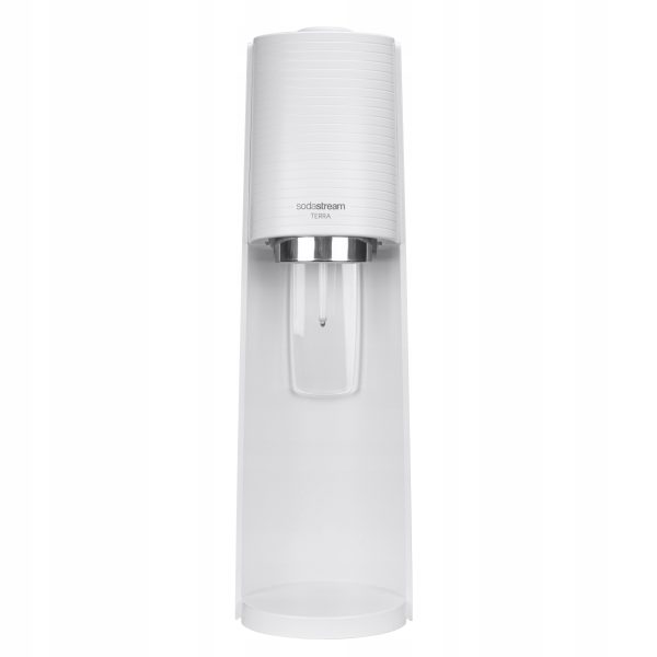 Saturator SodaStream Terra White + jedna butelka + 5x Syrop Pepsi, Pepsi MAX, Mirinda, 7UP, Lipton Brzoskwinia zero - obrazek 3