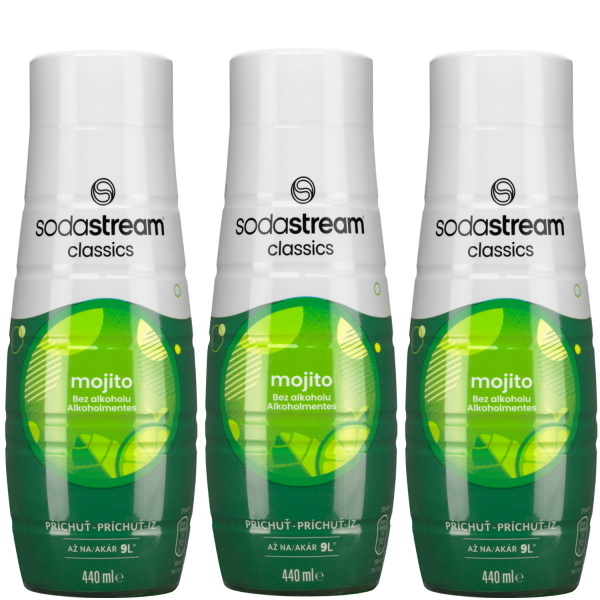 3x Syrop do SodaStream Mojito 440ml