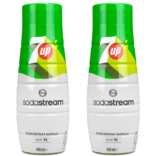 2x Syrop do SodaStream 7UP