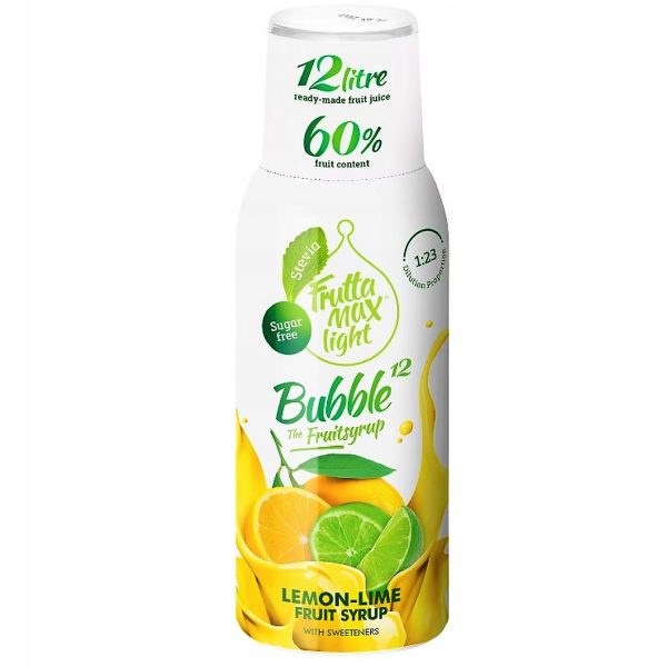 Syrop FruttaMax CYTRYNA LIMONKA LIGHT 500 ml+GRANAT 500 ml - obrazek 2