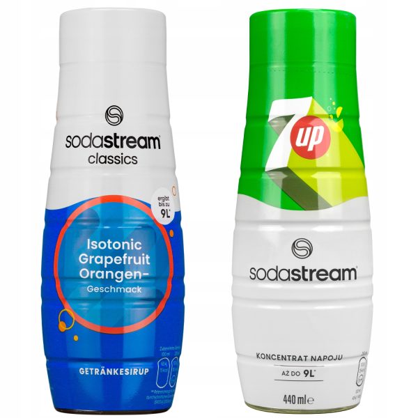 Syrop do SodaStream Izotonik 440ml+ 7UP - obrazek 4