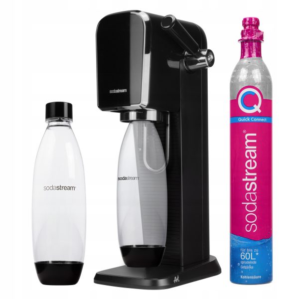 Saturator SodaStream Art Czarny + Syrop do Sodastream Pepsi, Mirinda, 7UP + Bolero - obrazek 2