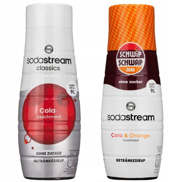 Syrop do SodaStream Cola bez cukru 440ml+Syrop do SodaStream Schwip Schwap Bez Cukru 440 ml - obrazek 4